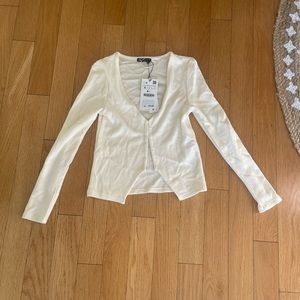 NWT Zara link sweater